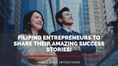  Great Filipino Entrepreneurs: Stories of Success and Inspiration! A Tapestry Woven With Resilience and Audacity